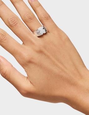 Anillo de oso Tous Sweet Dolls P 925 de plata brillante