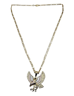 Collar con dije de águila Limerence By Claudia Herrera Ave de oro laminado 14 K