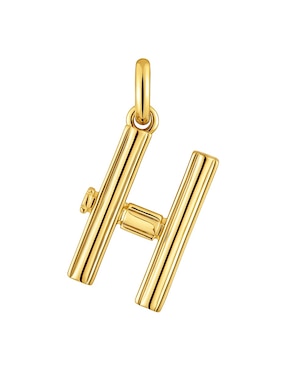 Dije de letra h Tous alphabet de plata P 925