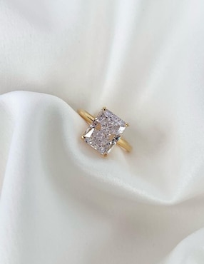 Anillo de compromiso de plata P 925 Yoiko zirconia