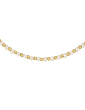 Pulsera Dinasti de oro 14 K con acabado brillante