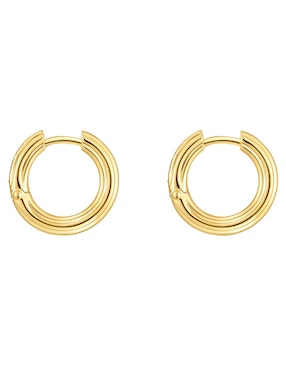 Aretes redondos Tous 1950 de plata 18 K con acabado brillante