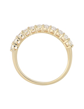 Anillo Valoro Ever for You 14 k de oro amarillo diamante pavé