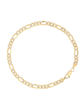 Pulsera Dinasti de oro amarillo 14 k