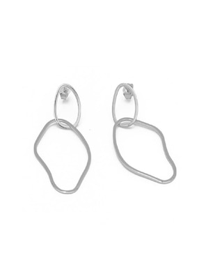 Aretes Teresa Díaz Joyería Mexicana Flowing With Nature De Plata P925 Con Acabado Baño Oro