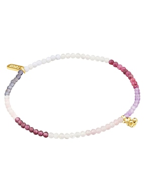Pulsera Tous de plata con rodolita p 925 Bold Bear