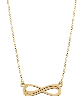 Colgante Y Dije De Infinito Fianelli De Oro Amarillo 14 K