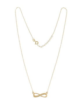 Colgante Y Dije de infinito Fianelli de oro amarillo 14 K