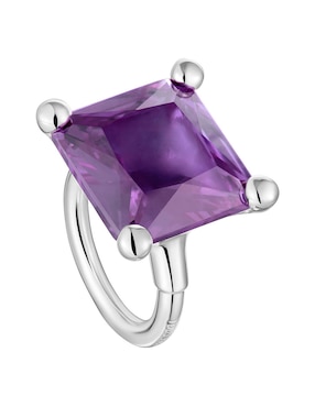 Anillo con gema Tous Color Lab de plata zafiro brillante