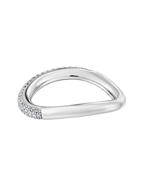 Anillo con gema Tous New Hav 18 k de oro blanco diamante pavé
