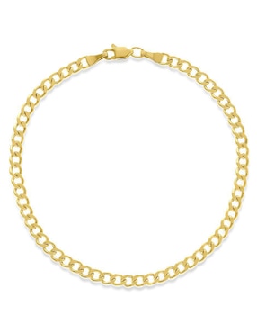 Pulsera Joyerías Bizzarro De Oro Amarillo 14 K Con Acabado Pulido