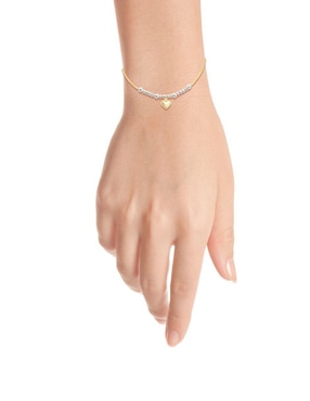 Pulsera Joyerías Bizzarro de oro 14 K con acabado brillante