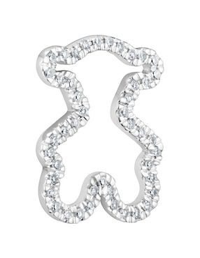 Dije de oso Tous icon gems de oro blanco 18 K