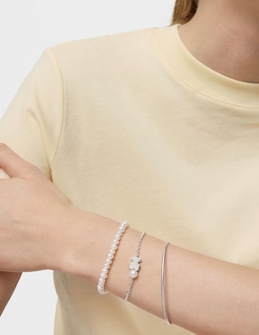 Pulsera Tous de plata con perla p 925 Sweet Dolls