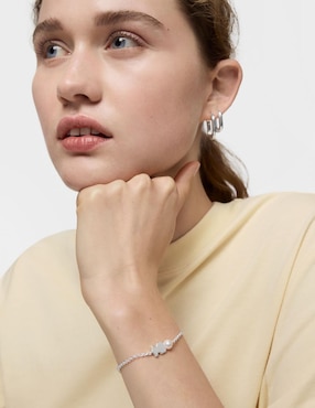 Pulsera Tous de plata con perla p 925 Sweet Dolls