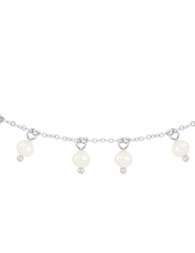 Collar ovalado Valoro Ever For You de plata P 925