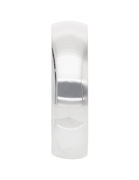 Argolla de oro blanco 14 k Fonelli Alliance