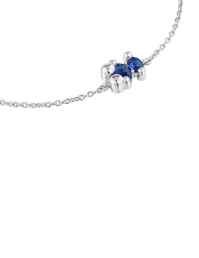 Pulsera Tous de plata con zafiro p 925