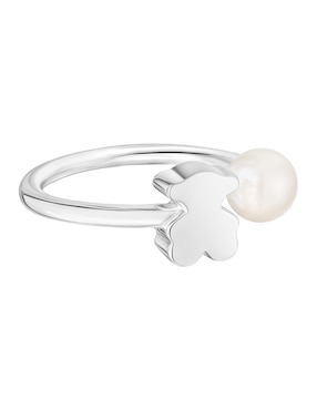 Anillo De Oso Tous Sweet Dolls P925 De Plata