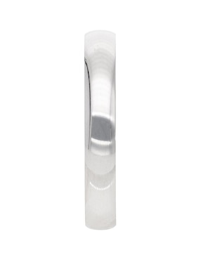 Argolla de oro blanco 14 k Fonelli Acompañame