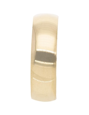 Argolla de oro amarillo 14 k Fonelli Alianza