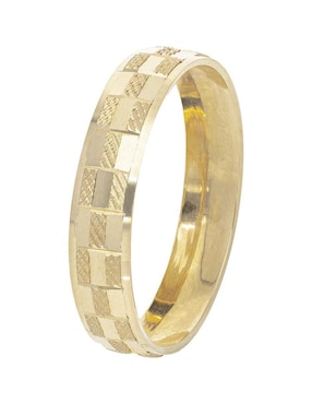 Argolla de oro amarillo 14 k Fonelli