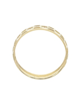 Argolla de oro amarillo 14 k Fonelli