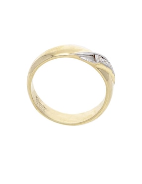 Argolla de oro 14 k Fonelli zirconia