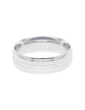 Argolla de oro blanco 14 k Fonelli Comprensión