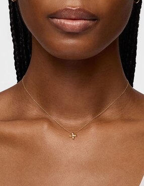Collar de cruz Tous de oro amarillo 18 K