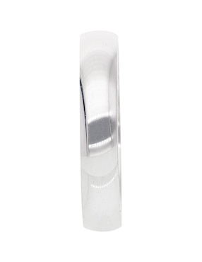 Argolla de oro blanco 14 k Fonelli Alliance