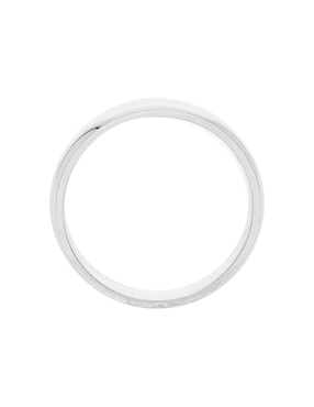 Argolla de oro blanco 14 k Fonelli Alliance