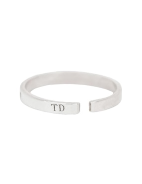 Anillo Teresa Díaz Joyería Mexicana Empowerment & Self-Love P 925 de plata pulido