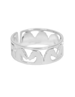 Anillo Teresa Díaz Joyería Mexicana Elegancia Equina P 925 de plata pulido