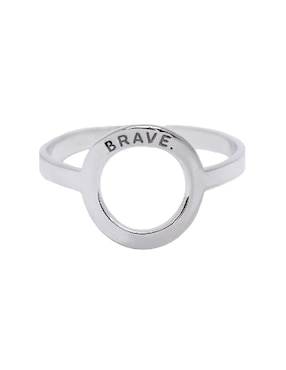 Anillo Teresa Díaz Joyería Mexicana Empowerment & Self-Love P 925 de plata brillante