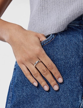 Anillo de corazón Tous Mini Icons P 925 de plata brillante