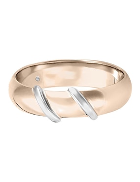 Argolla de oro 14 k Essenza Enya