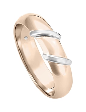 Argolla de oro 14 k Essenza Enya