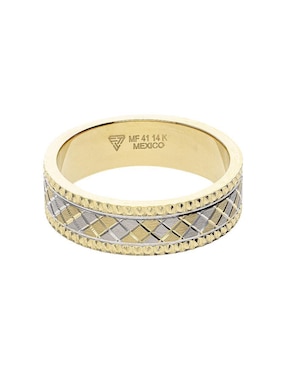 Argolla de oro 14 k Fonelli