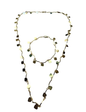 Collar y pulsera de corazón Limerence by Claudia Herrera
