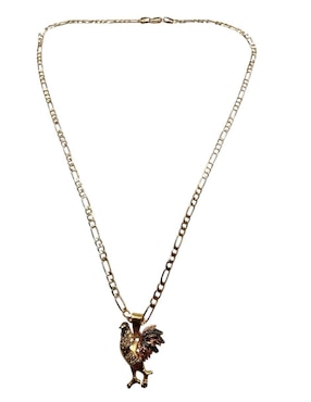 Collar con dije Limerence By Claudia Herrera Aves de oro laminado 14 K