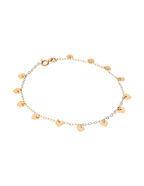 Brazalete Unoaerre de oro amarillo 14 K con acabado pulido