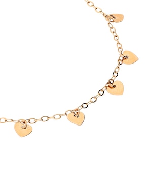 Brazalete Unoaerre de oro amarillo 14 K con acabado pulido
