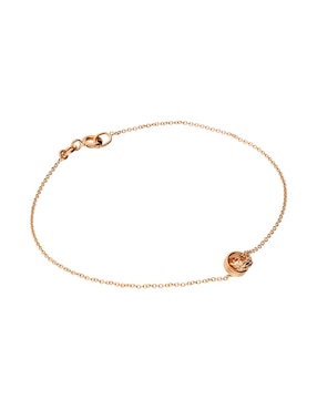 Brazalete Unoaerre de oro amarillo 14 K con acabado pulido