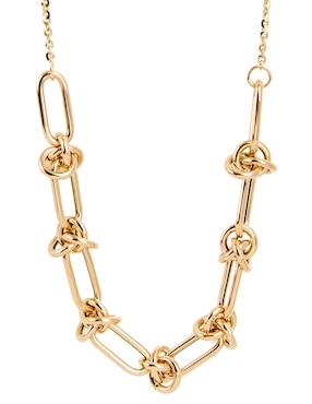 Collar de eslabones Unoaerre de oro 14 K