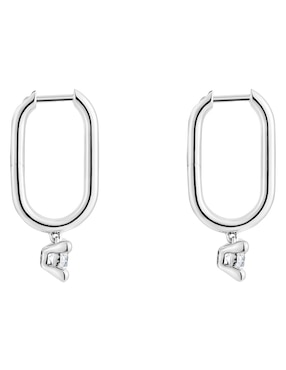 Aretes Tous Shine Lgd con acabado brillante diamante