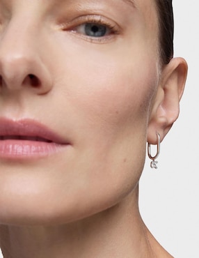 Aretes Tous Shine Lgd con acabado brillante diamante