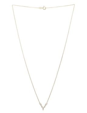 Collar Mjj Brilliant Inc de oro 14 k