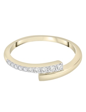Anillo Mjj Brilliant Inc Diamon Ring 14 k de oro diamante brillante