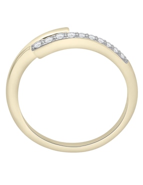 Anillo Mjj Brilliant Inc Diamon Ring 14 k de oro diamante brillante